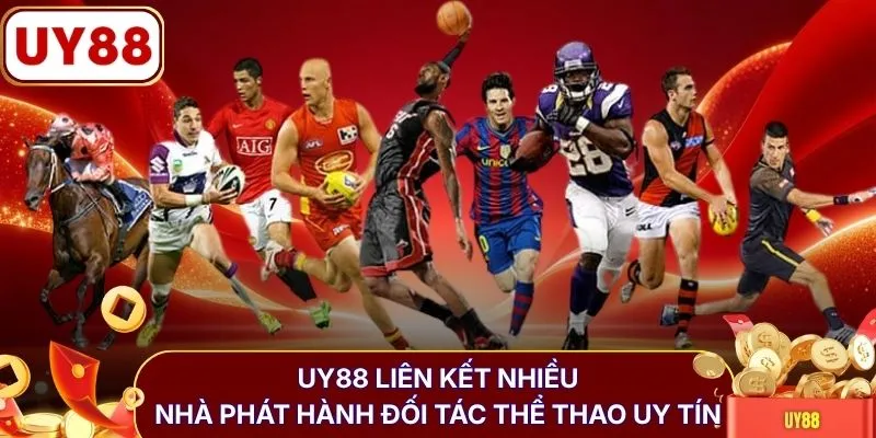 UY88 liên kết nhiều nhà phát hành đối tác thể thao uy tín